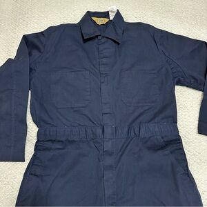 C.E. Schmidt Workwear Long Sleeve Blue Coveralls Men’s Large Regular